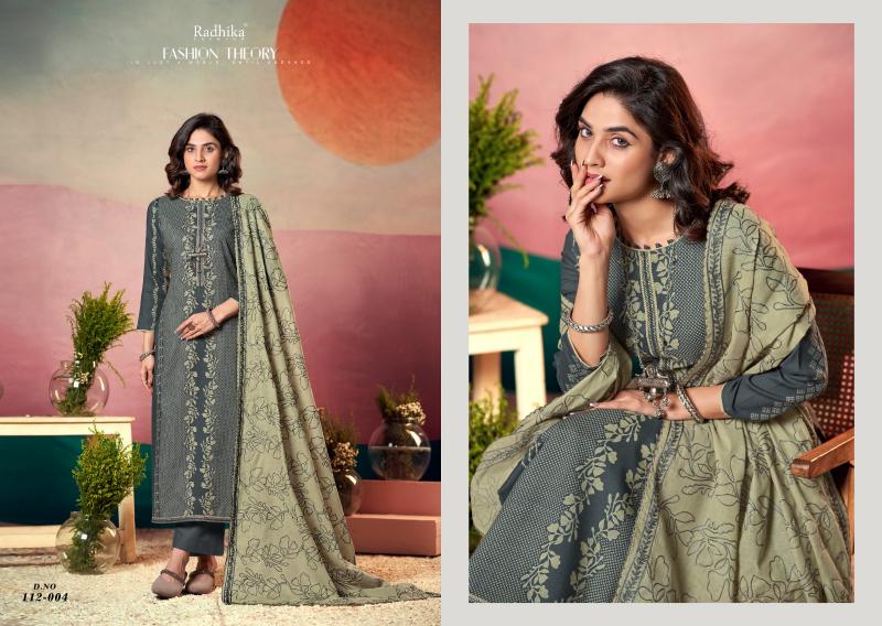 Radhika Azara Black Berry Vol 17 catalog cotton dress material wholesale market in mumbai