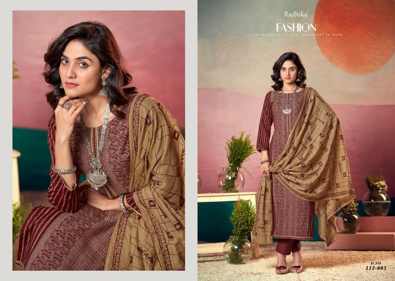 Radhika Azara Black Berry Vol 17 catalog cotton dress material wholesale market in mumbai