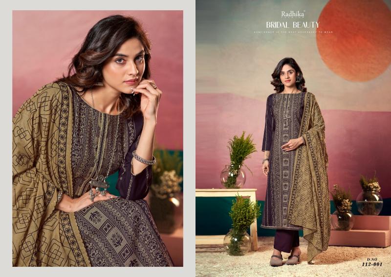 Radhika Azara Black Berry Vol 17 catalog cotton dress material wholesale market in mumbai