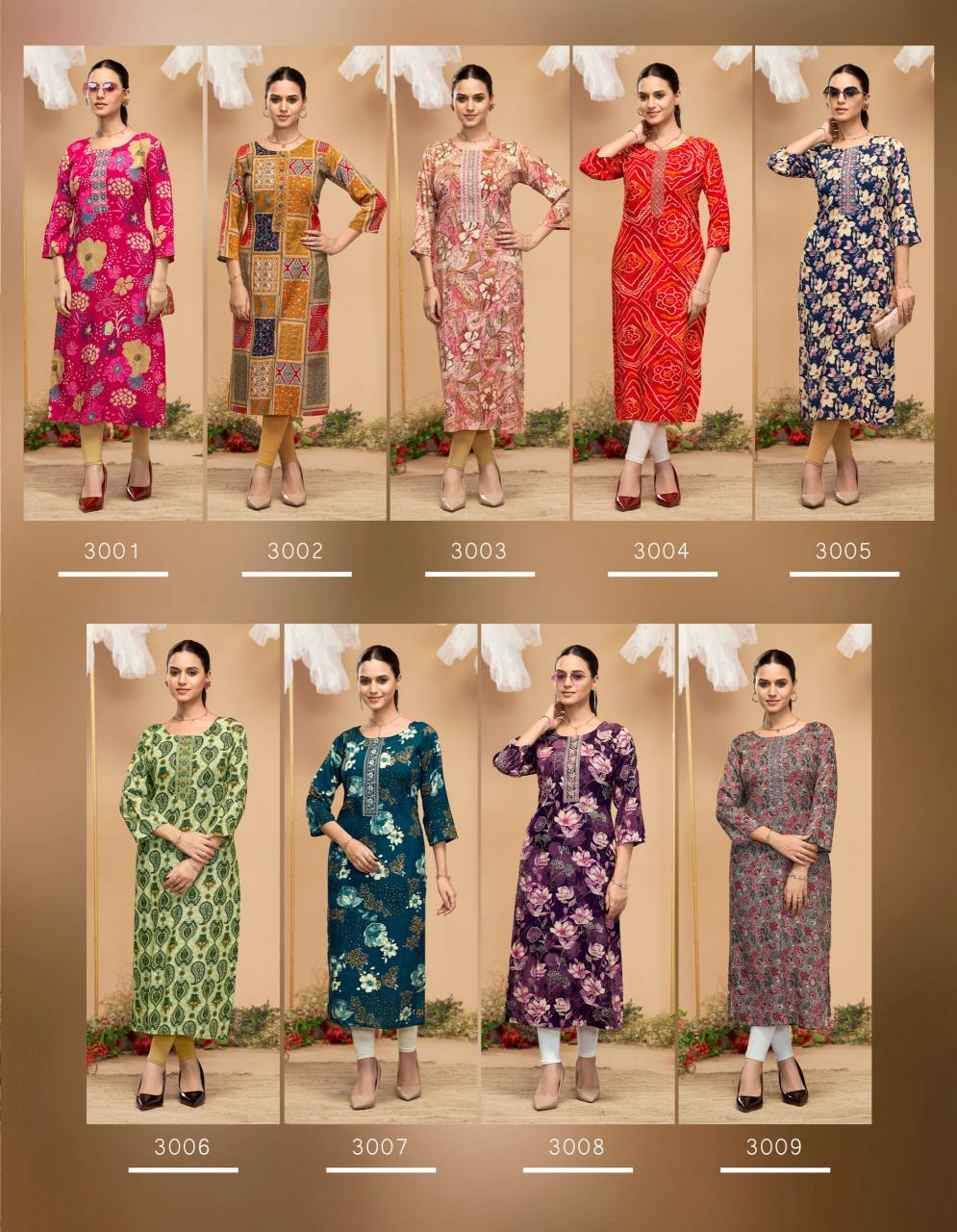 Radhika LifeStyle Alisha Vol 3 catalog kurtis manufacturers in jaipur