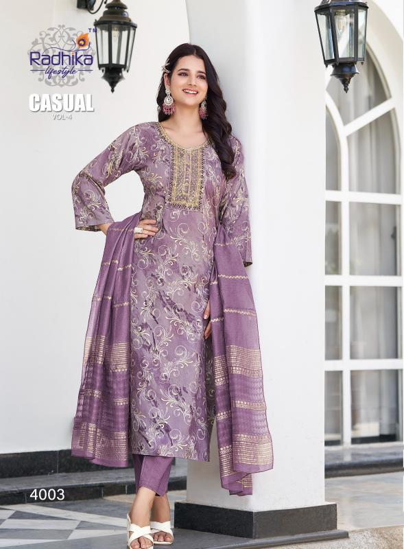 Radhika Lifestyle Casual Vol 4 Catalog indian kurti designs for ladies