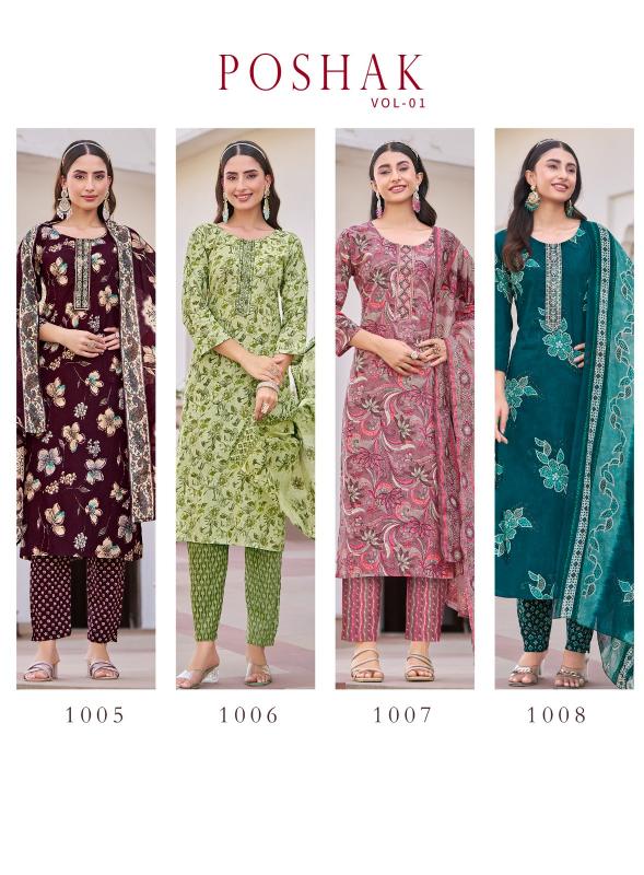 Radhika LifeStyle Poshak Vol 1 Catalog jaipuri kurtis wholesale