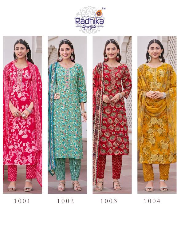 Radhika LifeStyle Poshak Vol 1 Catalog jaipuri kurtis wholesale