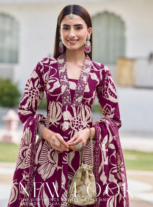 Radhika Lifestyle Summer Garden Vol 1 catalog jaipuri kurtis wholesale