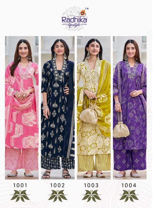Radhika Lifestyle Summer Garden Vol 1 catalog jaipuri kurtis wholesale