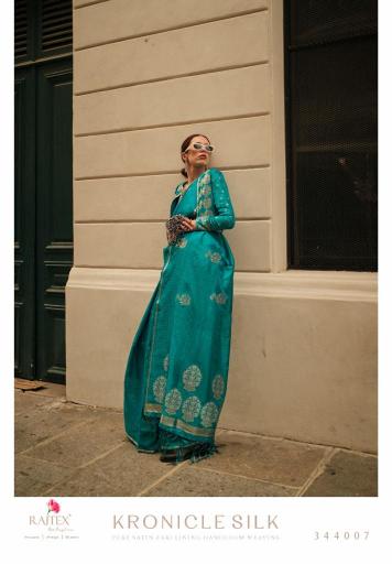 Rajtex Kronicle Silk Catalog pure silk sarees in surat quckr