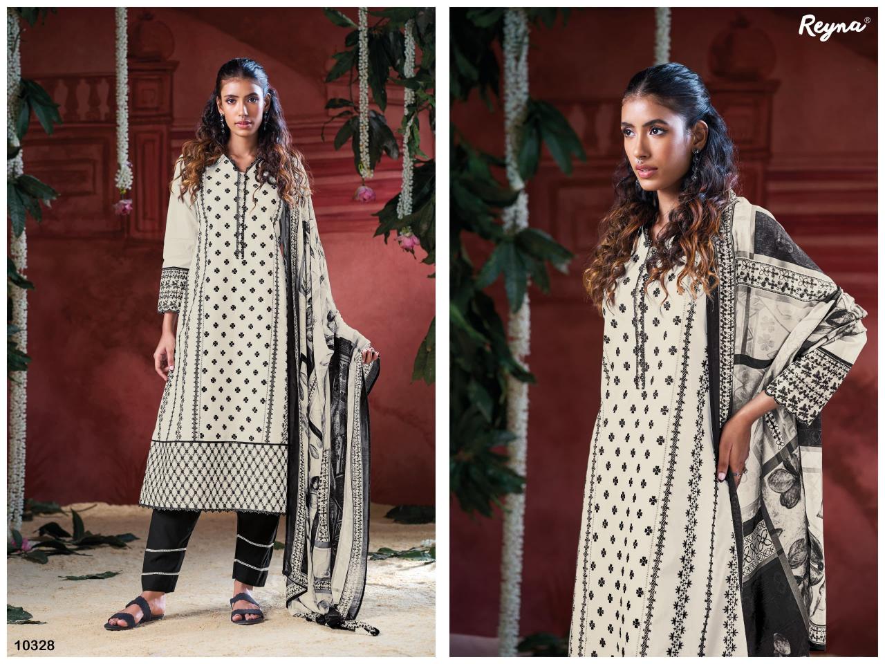 Reyna Black & White catalog salwar kameez wholesale in kolkata video