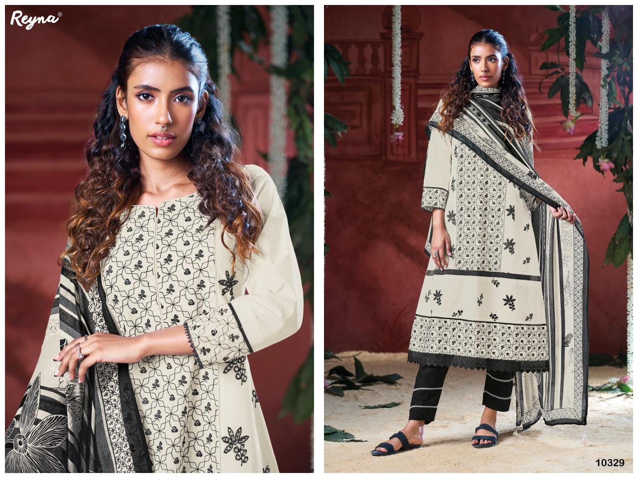 Reyna Black & White catalog salwar kameez wholesale in kolkata video
