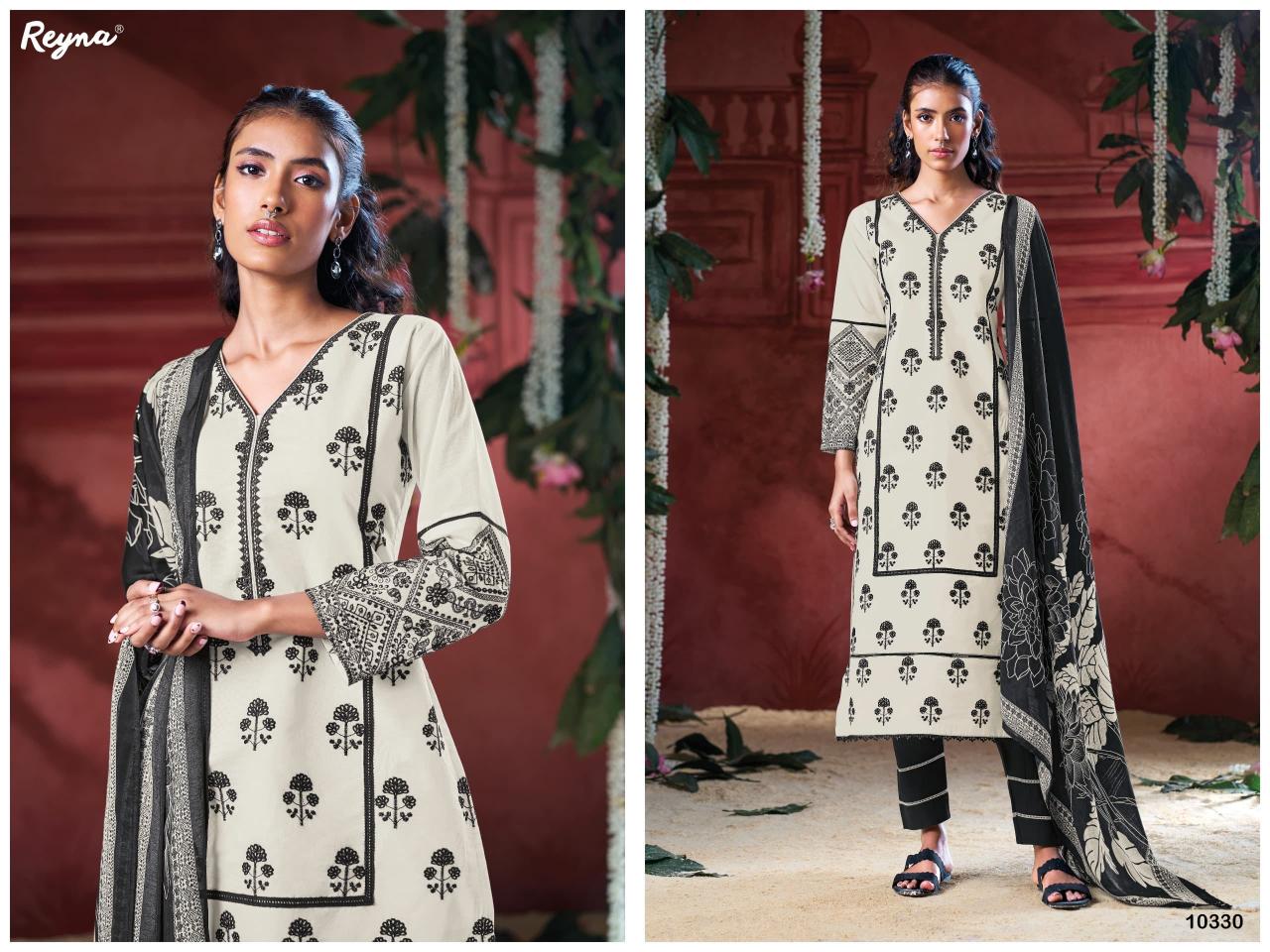 Reyna Black & White catalog salwar kameez wholesale in kolkata video