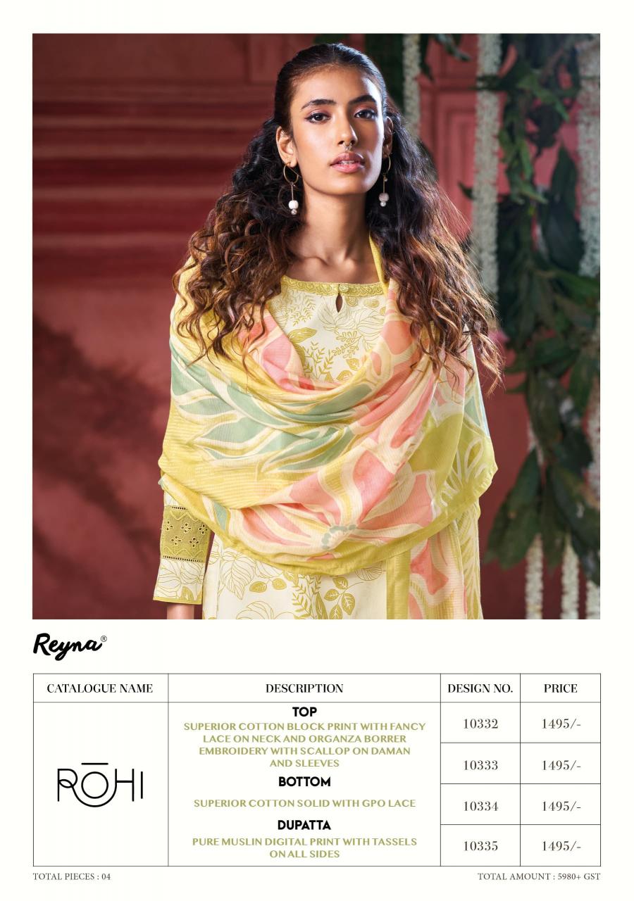 Reyna Rohi catalog buy salwar kameez wholesale