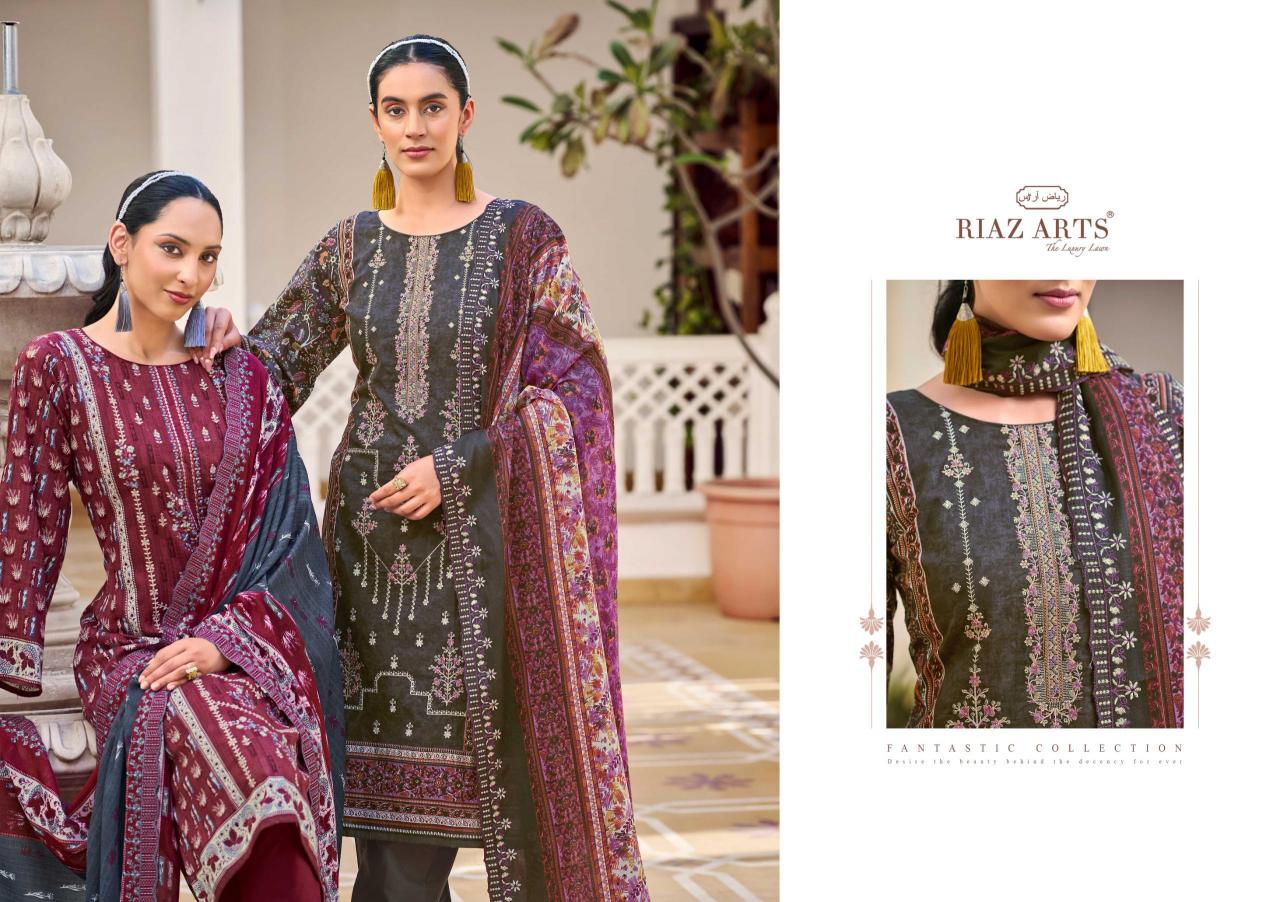 Riaz Arts Chevron Catalog  dress material wholesalers in chandigarh