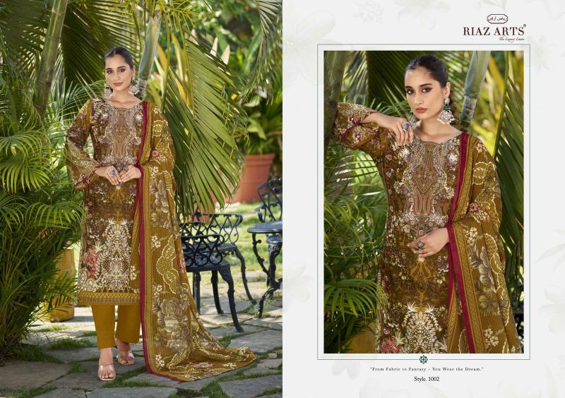 Riaz Arts Musafir Vol 24 Catalog karachi printed dress material in surat