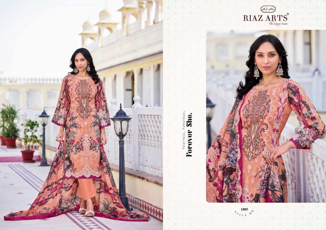 Riaz Arts Musafir Vol 26 Catalog dress materials wholesalers in vijayawada