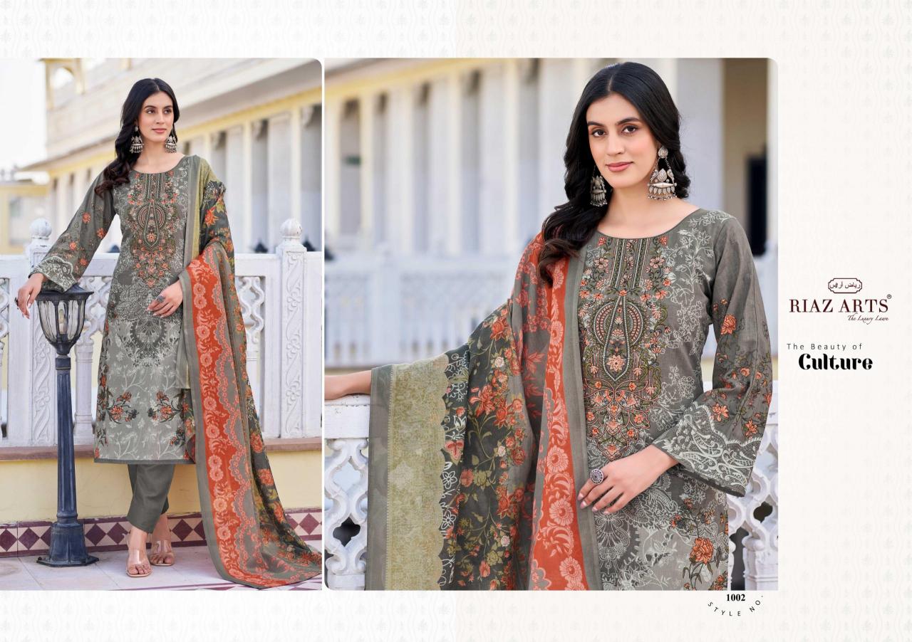 Riaz Arts Musafir Vol 26 Catalog dress materials wholesalers in vijayawada