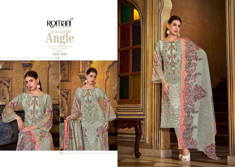 Romani Aarzu Vol 18 Catalog cotton dress material wholesalers vadodara