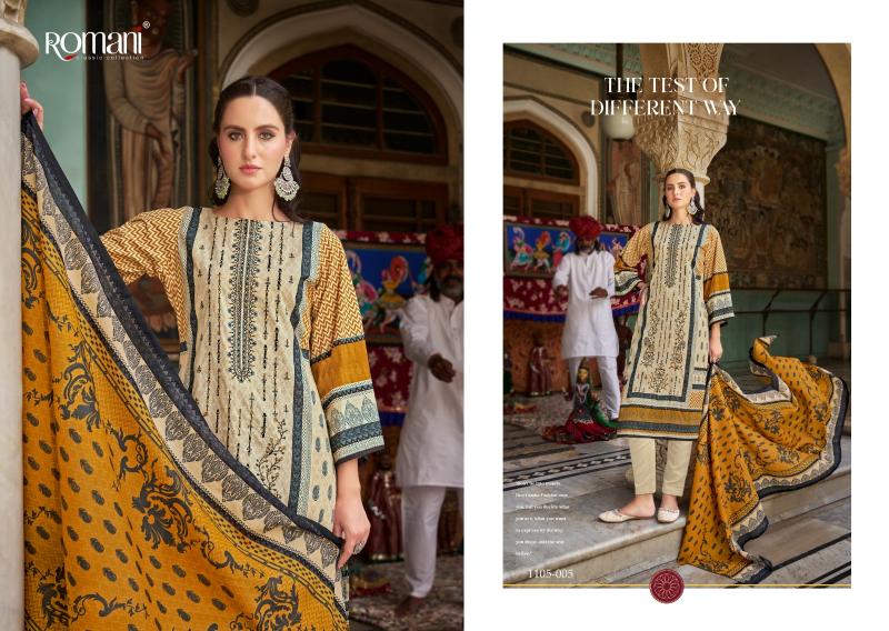 Romani Bin Kareem Catalog dress materials wholesale cotton