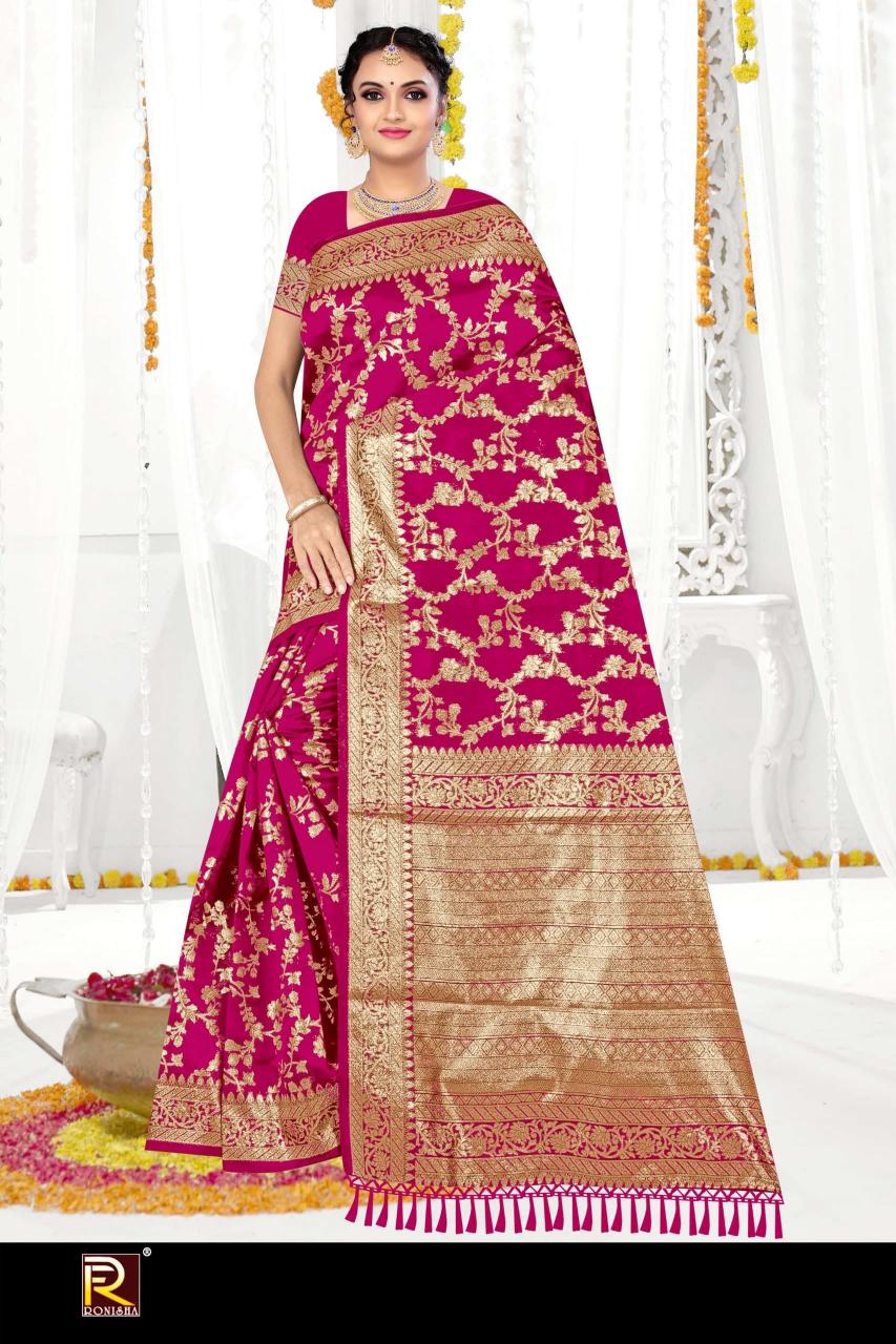 Ronisha 105 Catalog best quality saree in surat
