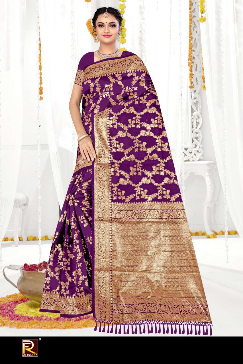 Ronisha 105 Catalog best quality saree in surat