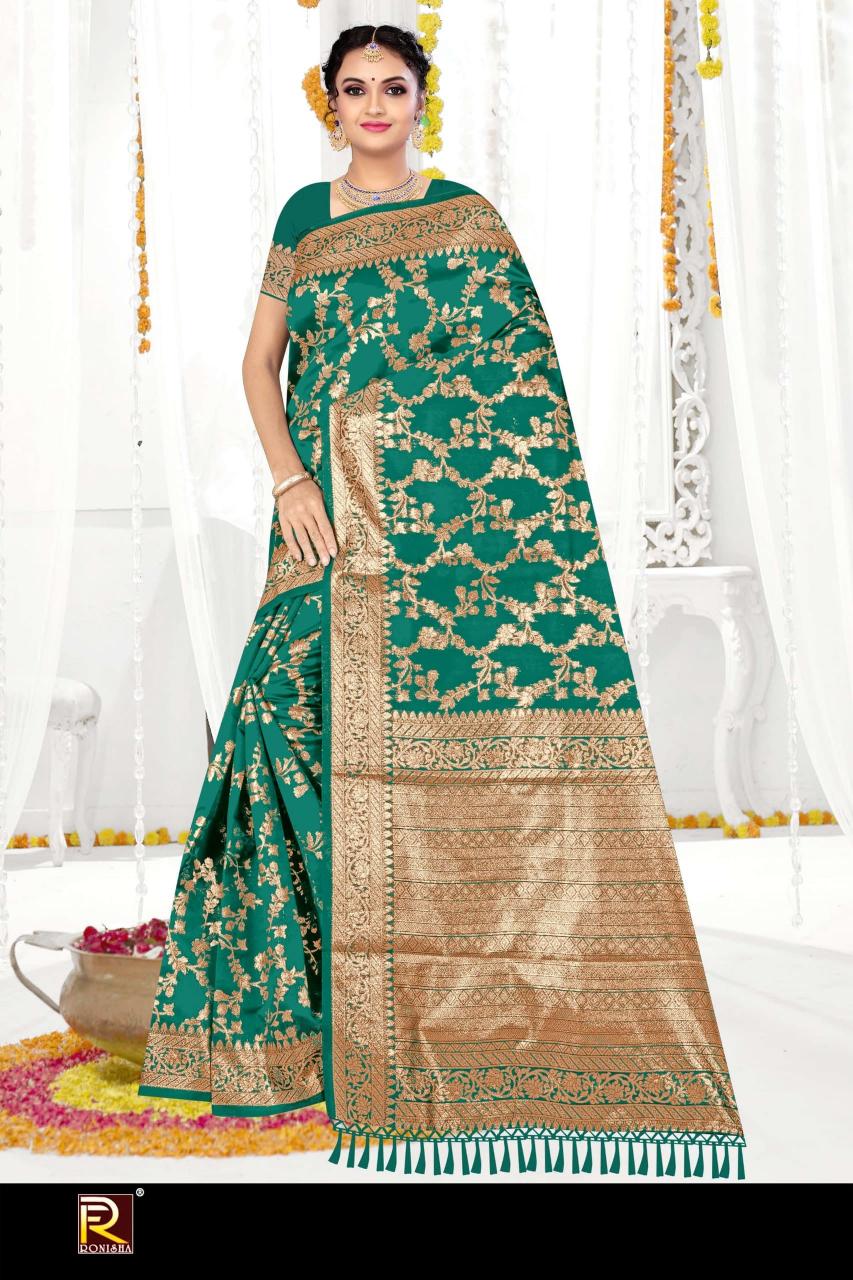 Ronisha 105 Catalog best quality saree in surat