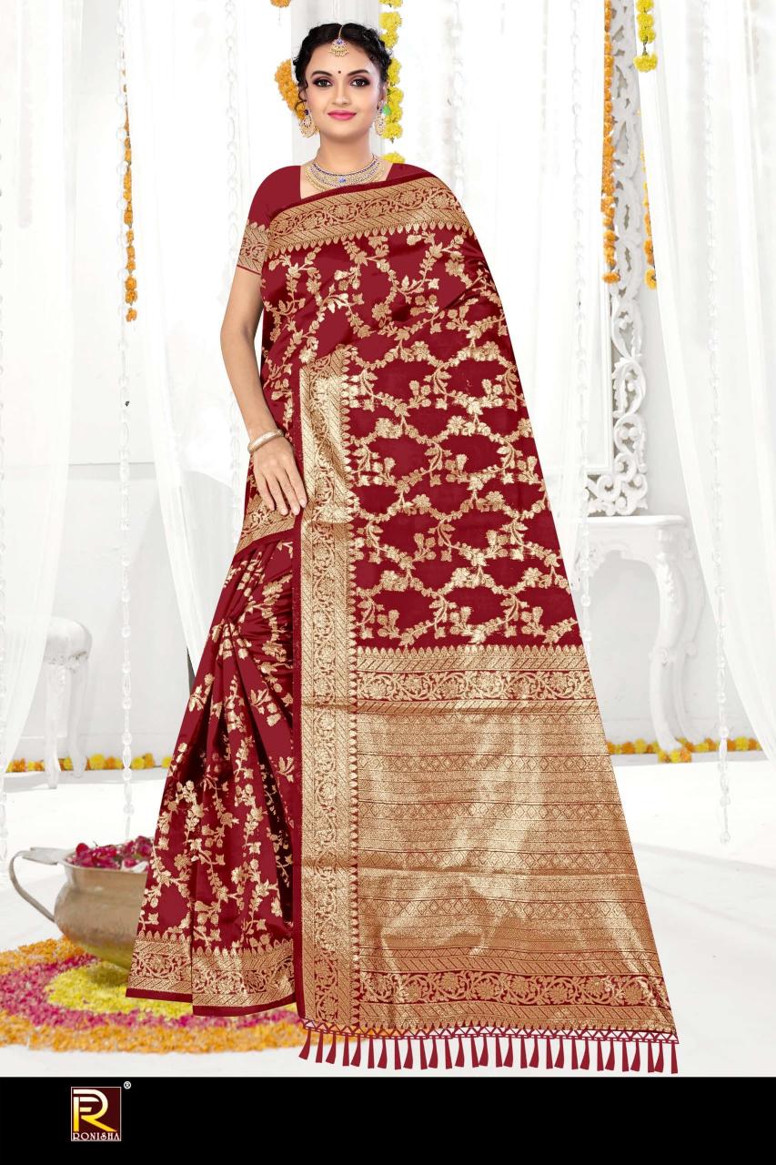 Ronisha 105 Catalog best quality saree in surat