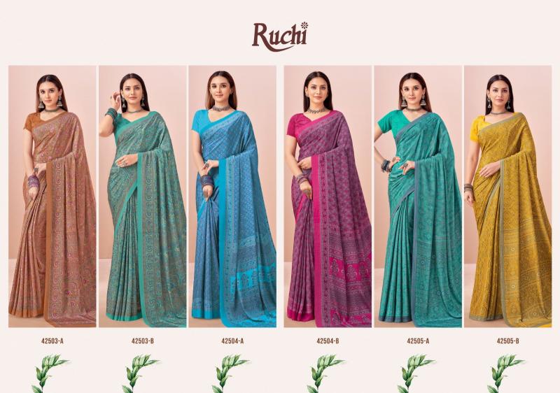 Ruchi Vivanta Silk catalog silk sarees in surat wholesale