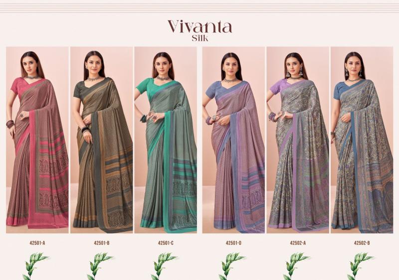 Ruchi Vivanta Silk catalog silk sarees in surat wholesale