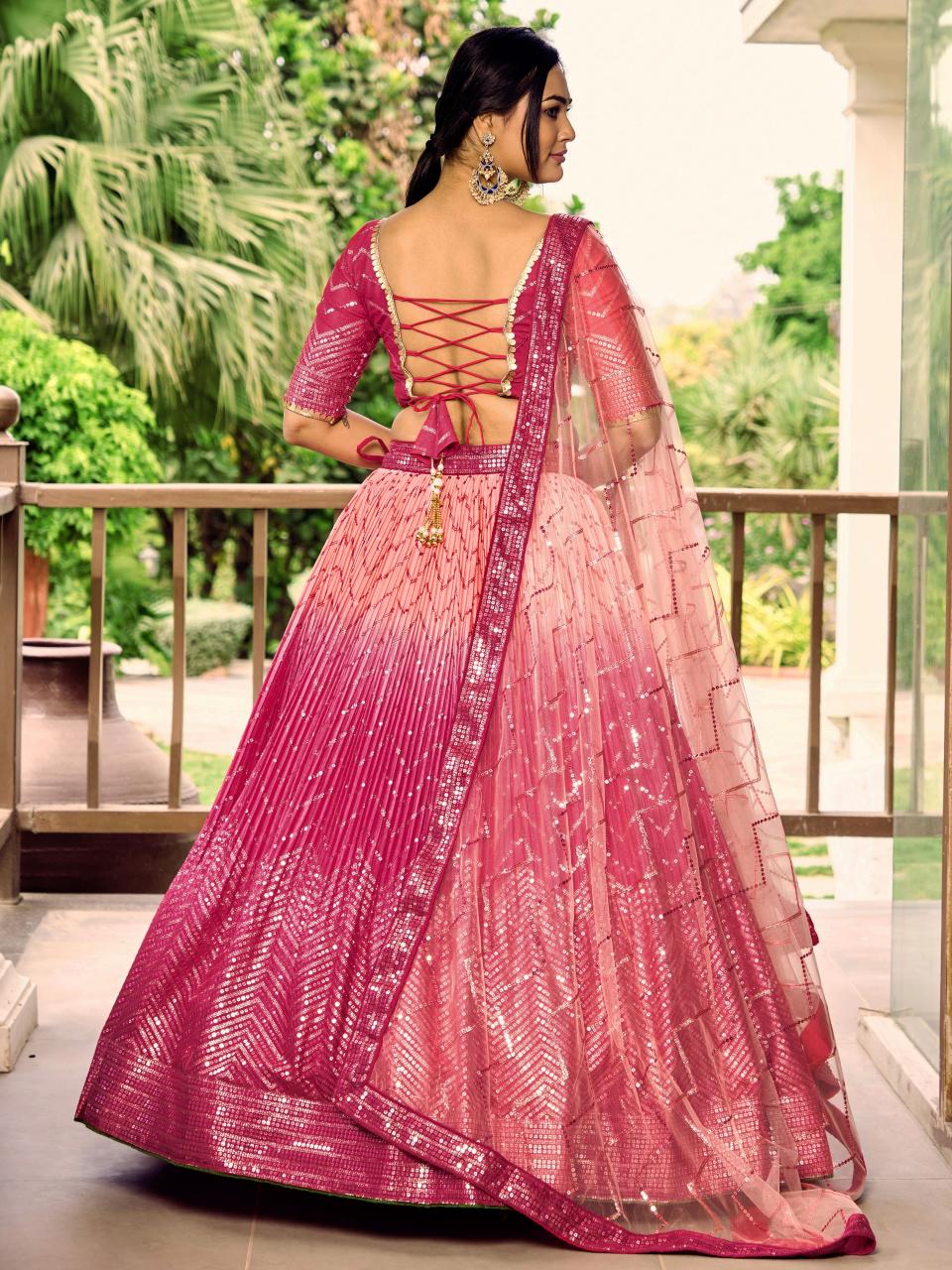 Sabella 5057 Pink catalog lehenga manufacturer in india