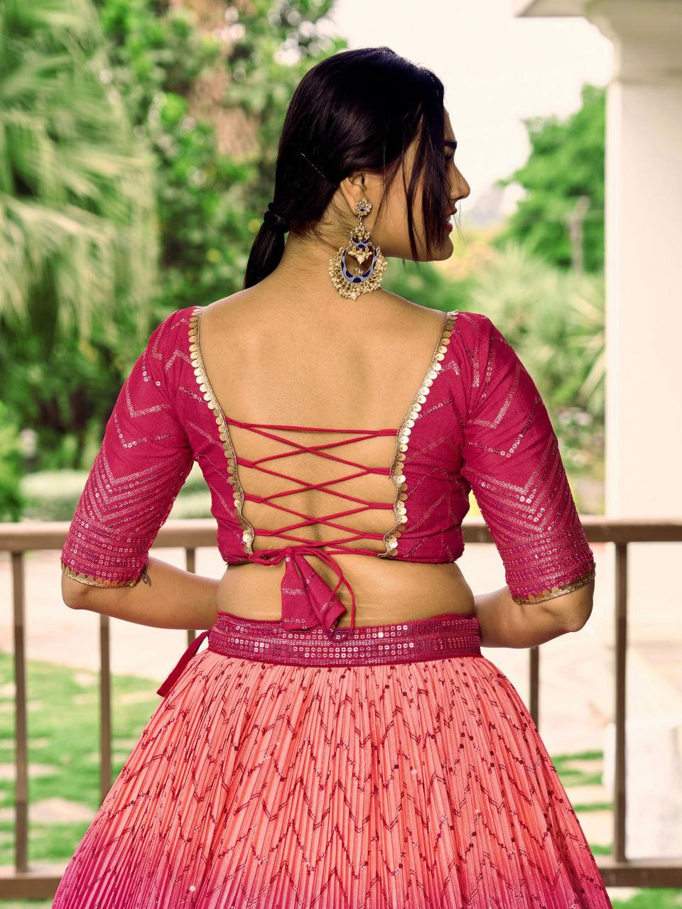 Sabella 5057 Pink catalog lehenga manufacturer in india