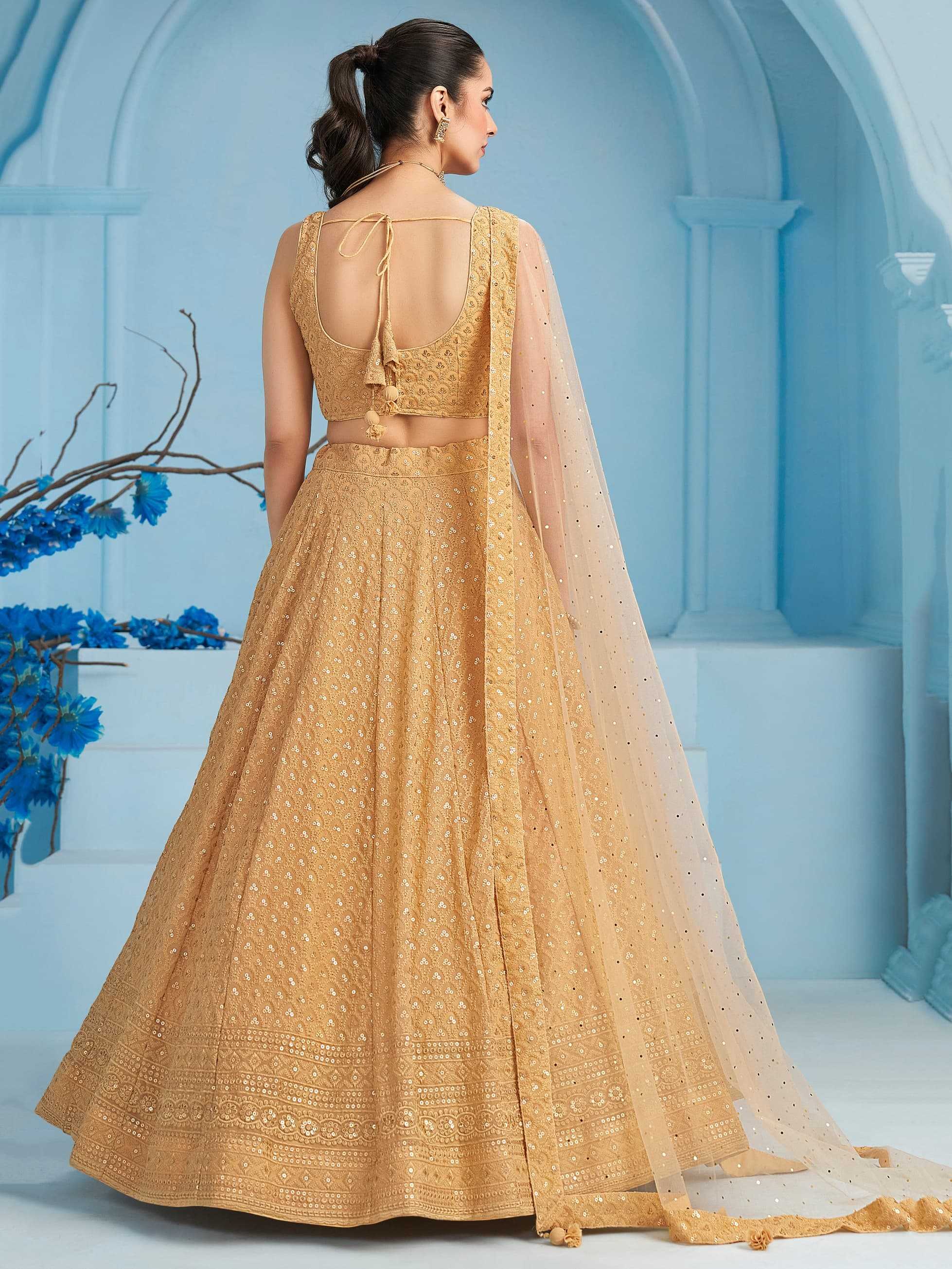 Sabella 5124 Beige catalog lehenga wholesale market in delhi