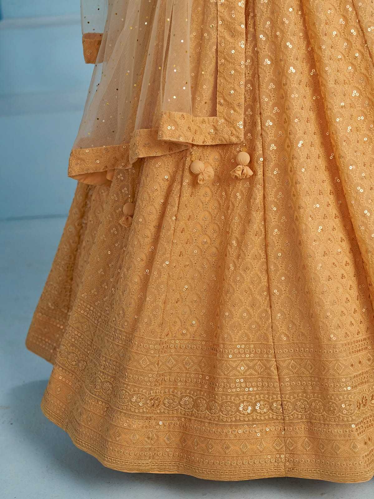 Sabella 5124 Beige catalog lehenga wholesale market in delhi