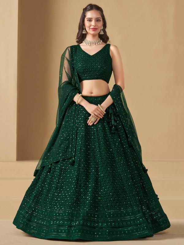 Sabella 5124 Green catalog different lehenga wholesale