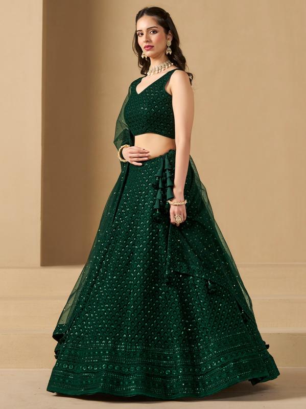 Sabella 5124 Green catalog different lehenga wholesale