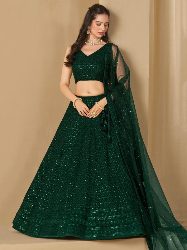 Sabella 5124 Green catalog different lehenga wholesale
