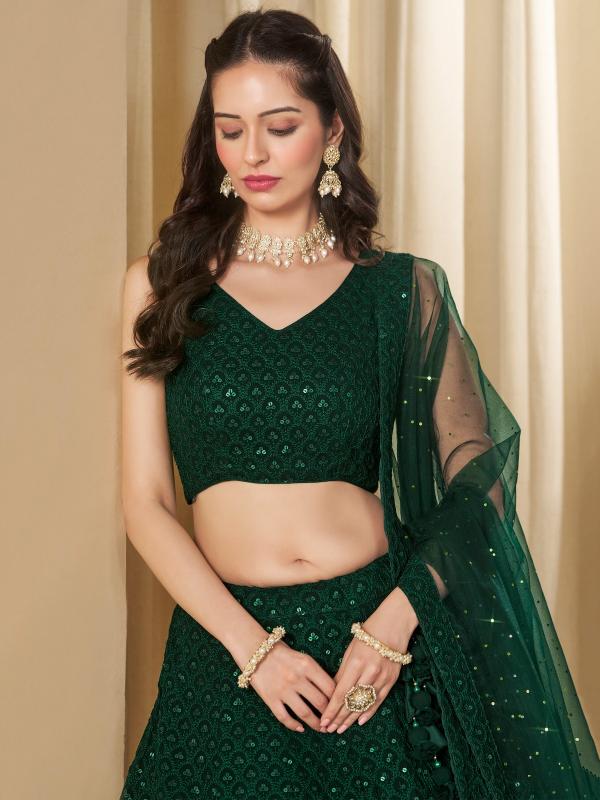 Sabella 5124 Green catalog different lehenga wholesale