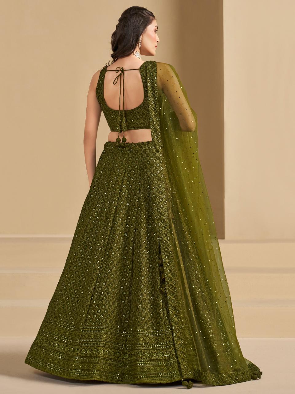 Sabella 5124 Mehndi catalog lehenga wholesaler
