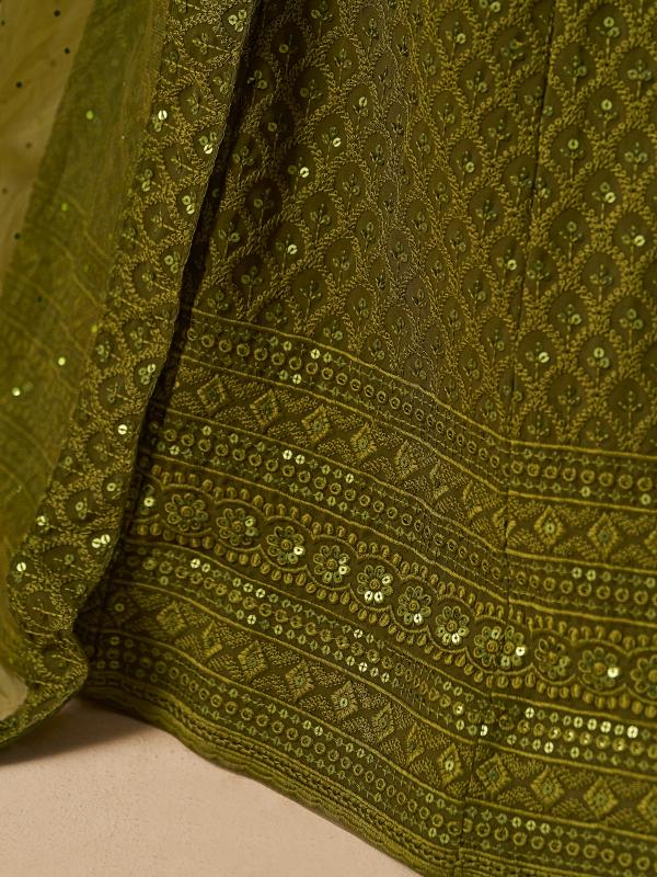 Sabella 5124 Mehndi catalog lehenga wholesaler