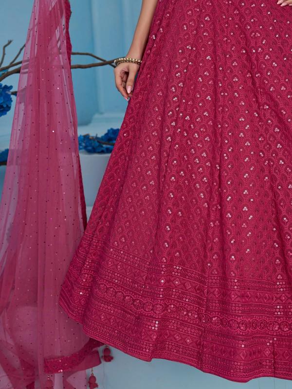 Sabella 5124 Pink catalog best lehenga designer in india