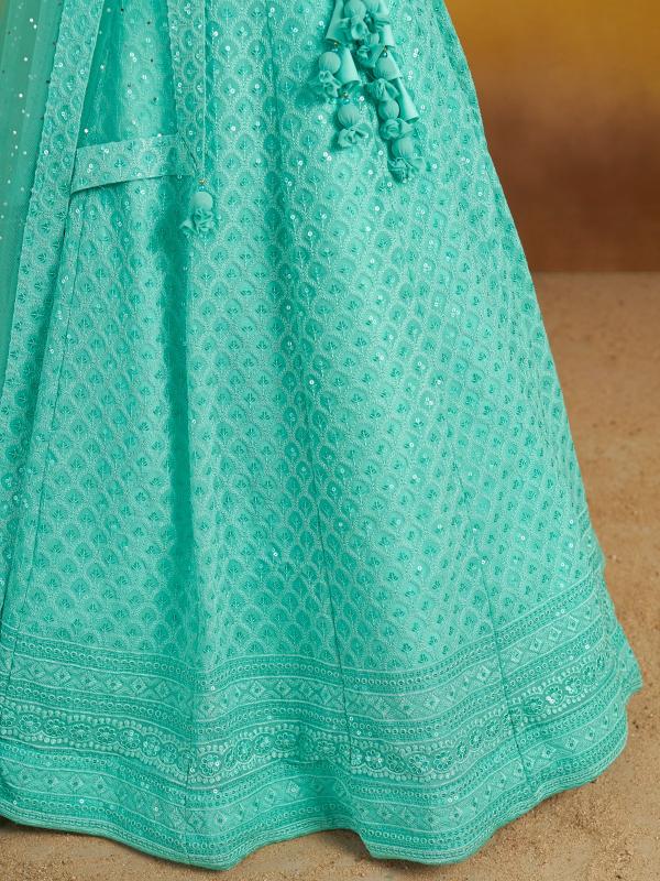 Sabella 5124 Sky catalog lehenga online india