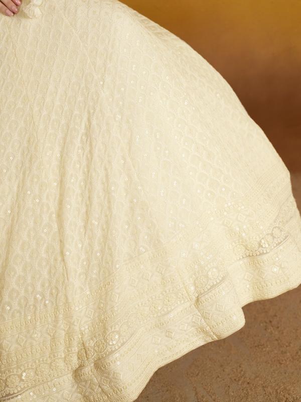 Sabella 5124 White catalog lehenga price in india