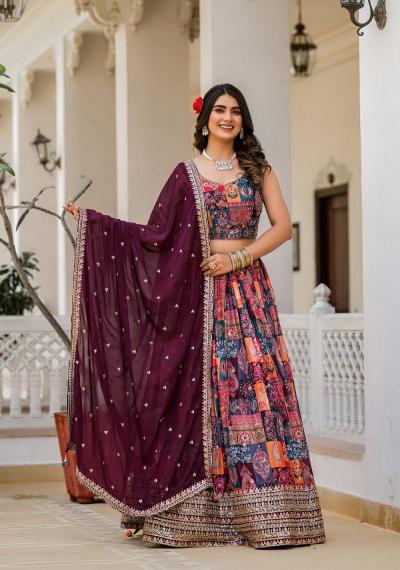 Sabella Aganidhara 1 catalog bridal lehenga wholesale surat