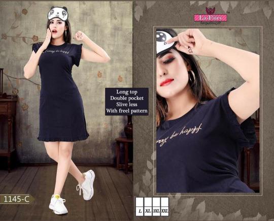 Sabella Cotton Lycra Catalog long Kurti