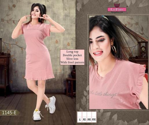 Sabella Cotton Lycra Catalog long Kurti