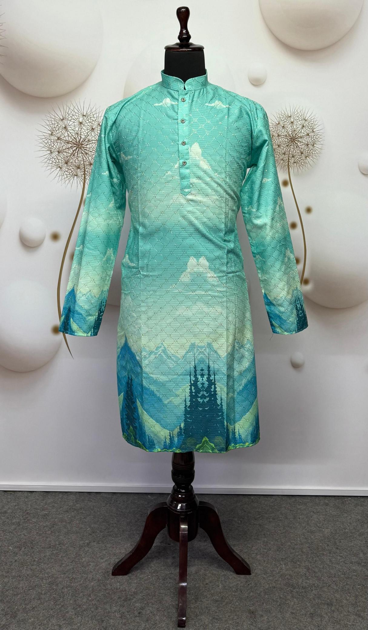 Sabella Daman Printed catalog Mens kurti in india price