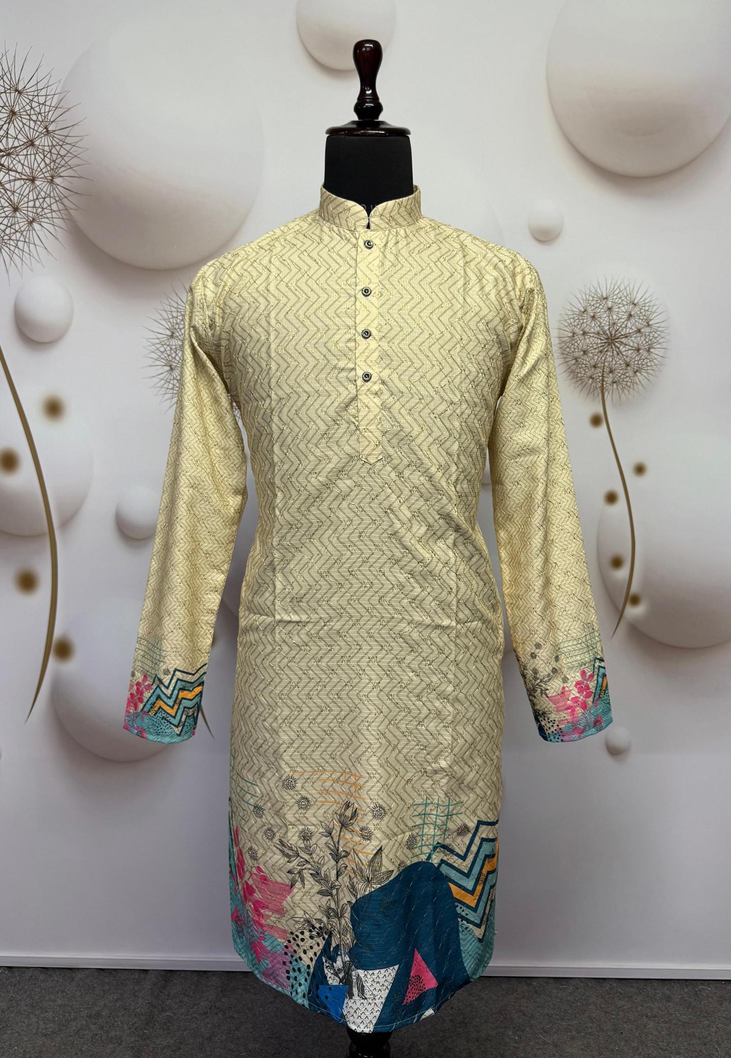 Sabella Daman Printed catalog Mens kurti in india price