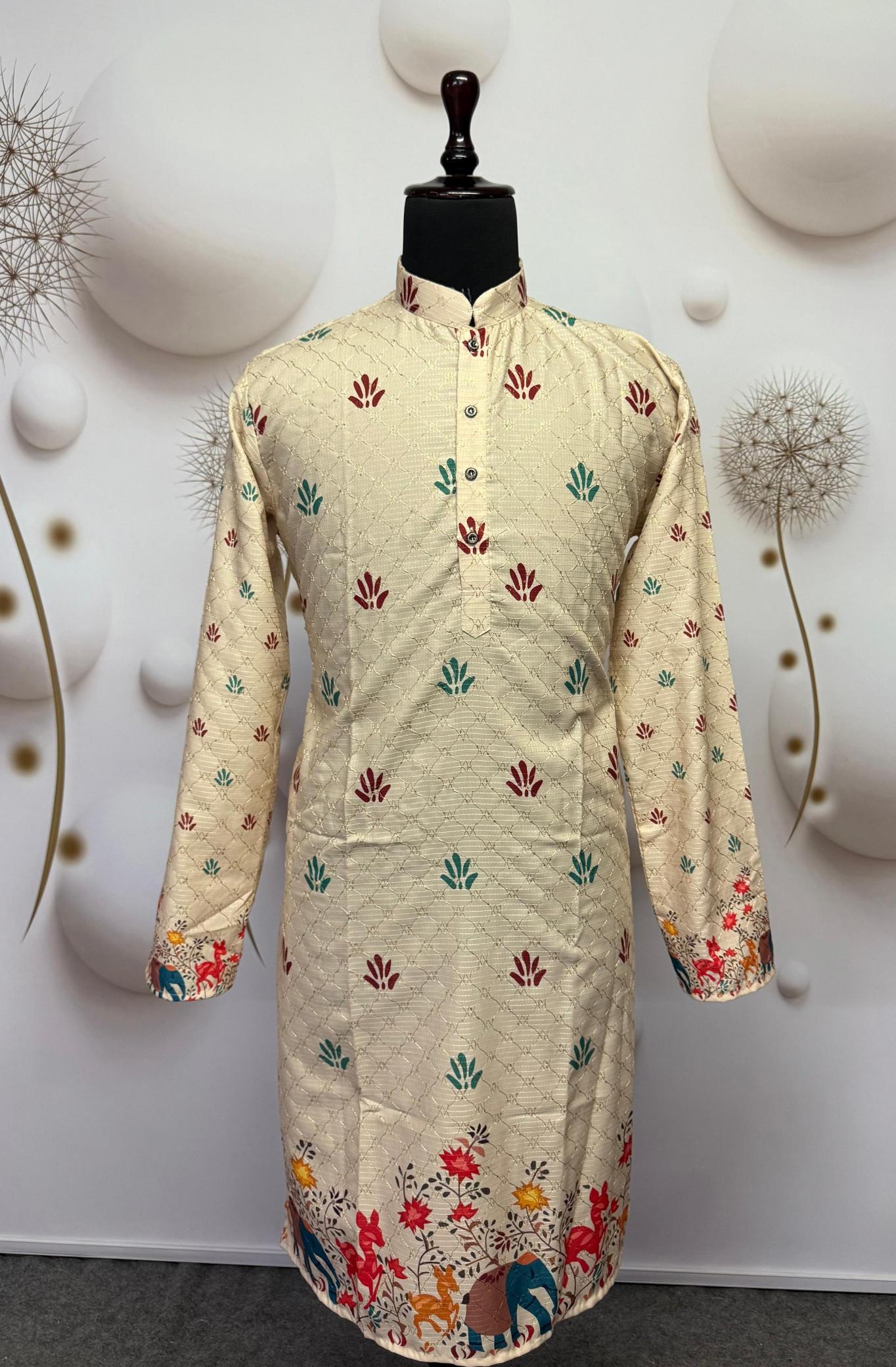 Sabella Daman Printed catalog Mens kurti in india price