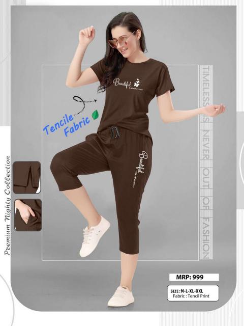 Sabella  launches Capri Pair catalog night dress for women wholesale