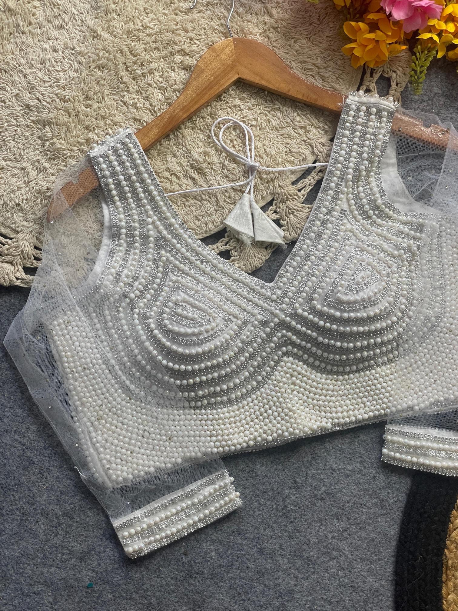 Sabella Pearl moti catalog blouse readymade online