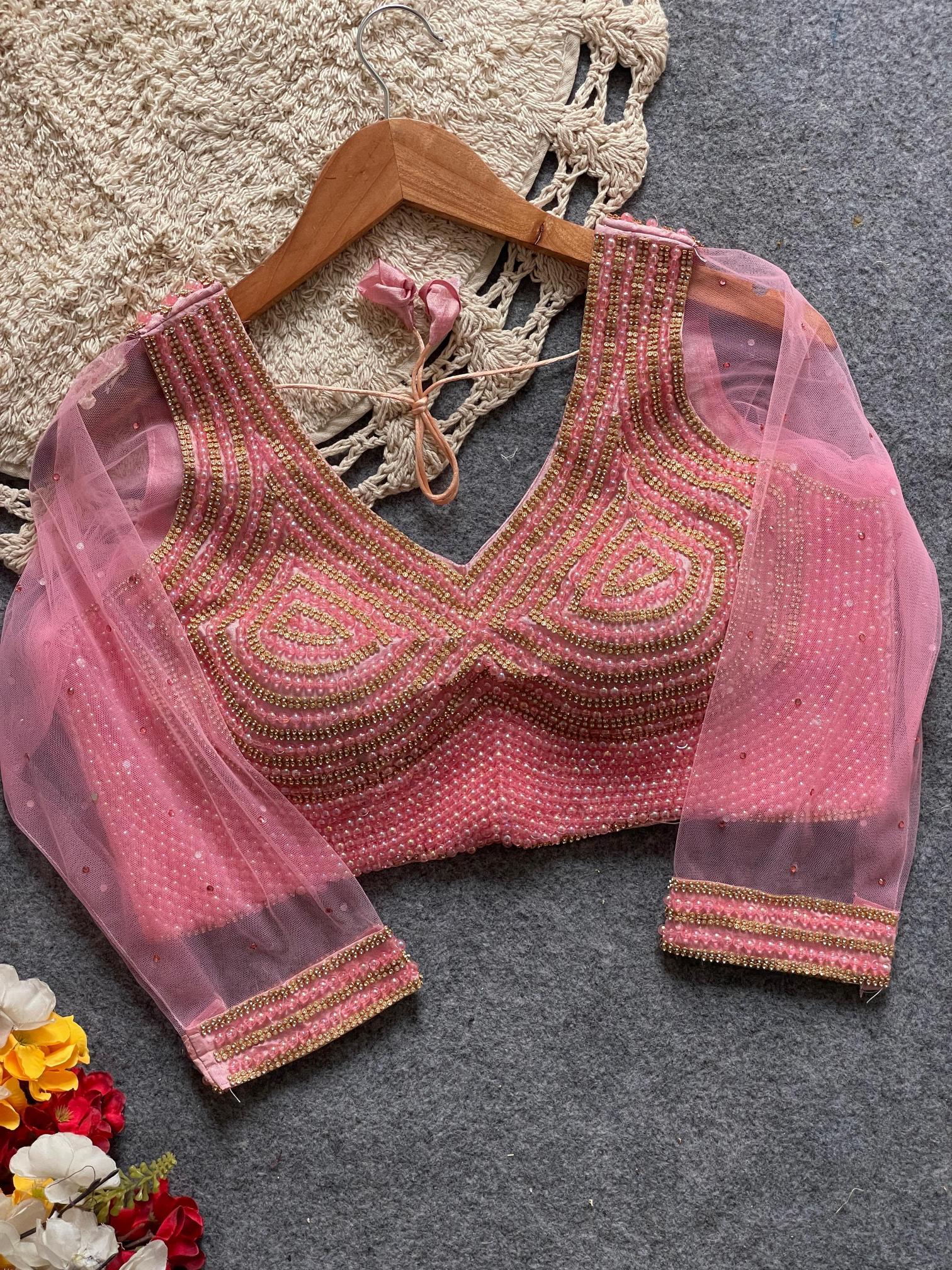 Sabella Pearl moti catalog blouse readymade online