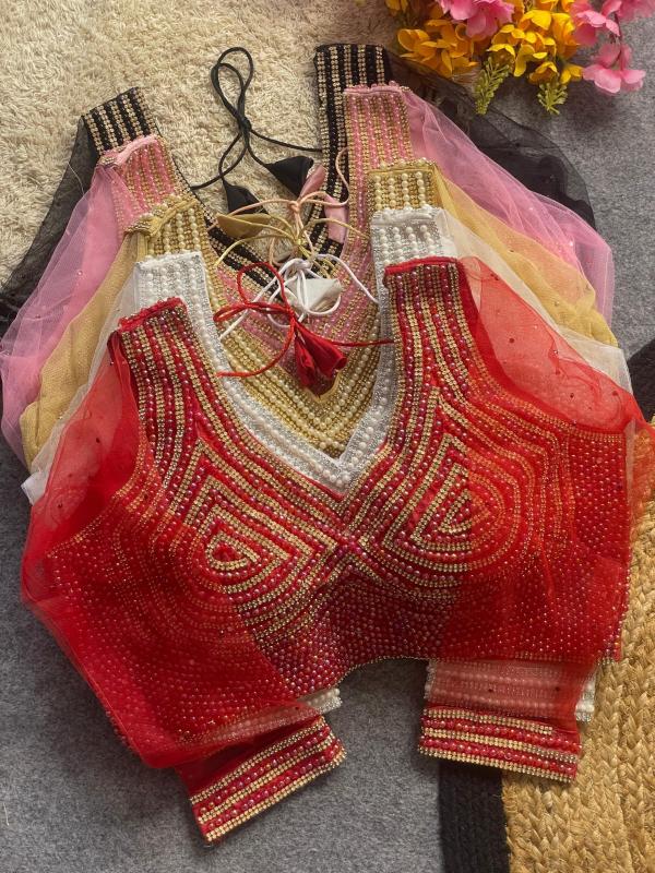 Sabella Pearl moti catalog blouse readymade online