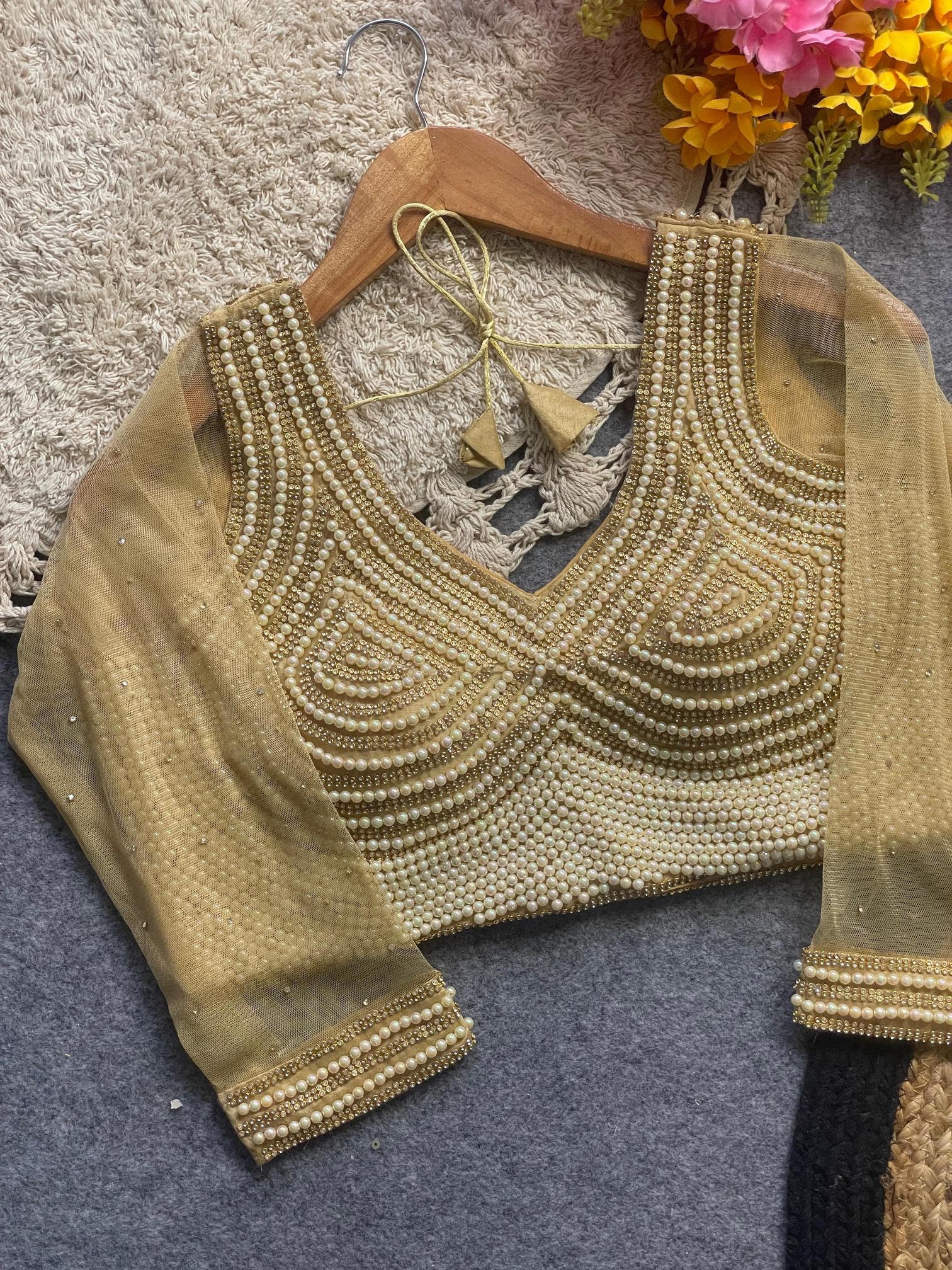 Sabella Pearl moti catalog blouse readymade online